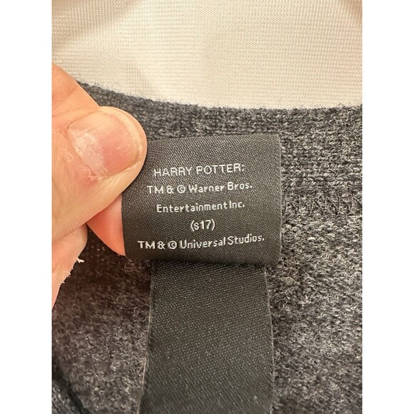 Harry Potter Slytherin Cardigan Universal Studios Wool Scotland Sz S - Picture 8 of 8